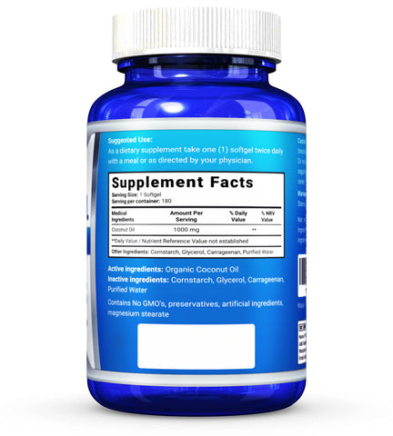 Coconut Oil Softgels